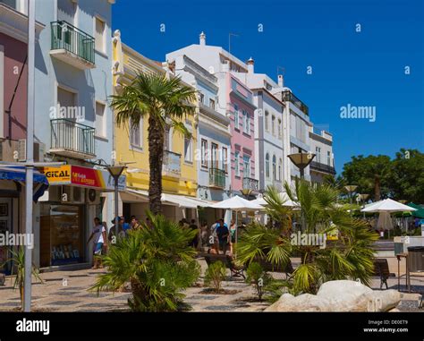 Centre Ville De Lagos Algarve Portugal Europe Photo Stock Alamy