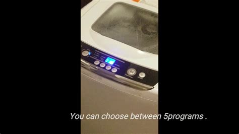 Insignia Portable Laundry Machine 09cub Youtube