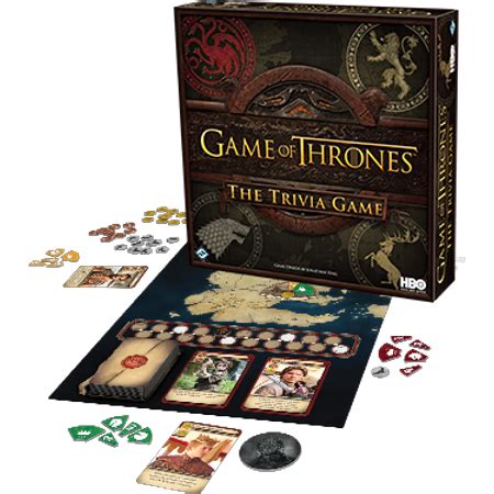 HBO Game of Thrones Trivia Board Game Image 2 of 2 | Hbo game of thrones, Trivia board games ...