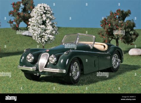 Oldtimer Car model Jaguar XK 120 1948 Stock Photo: 2787602 - Alamy