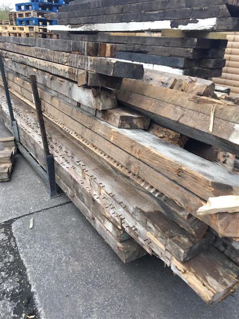 Reclaimed Timber 8x3 Wooden Planks Joists In Burscough Lancashire