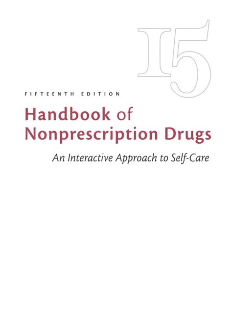 Handbook Of Nonprescription Drugs Pdf Pdf