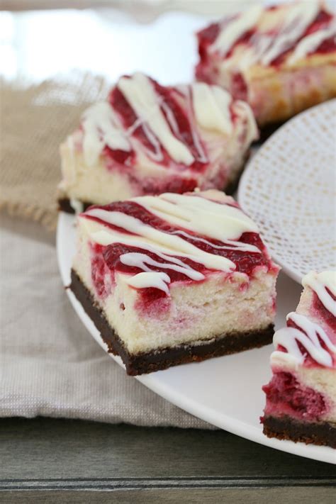 The Best White Chocolate And Raspberry Cheesecake Slice Bake Play Smile