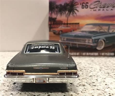 66 Chevy Impala Ss 396 2n1 Plastic Model Car Kit 125 Scale