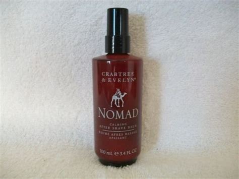 Crabtree Evelyn Nomad Calming After Shave Balm 34 Oz Unboxed Glass