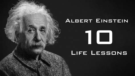Albert Einstein 10 Life Lessons Motivation Motivationquotes Youtube