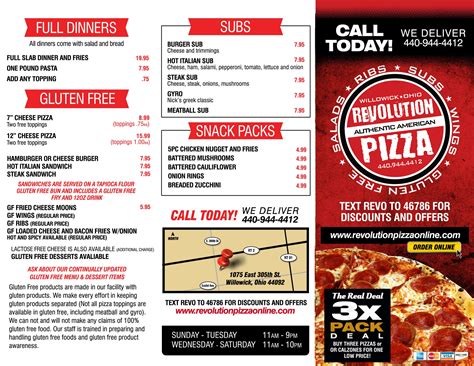 The cabin restaurant willowick •. Revolution Pizza menu in Willowick, Ohio, USA