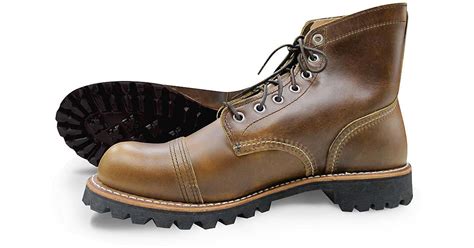 lyst brooks brothers red wing for brooks brothers antique cactus iron ranger in brown for men