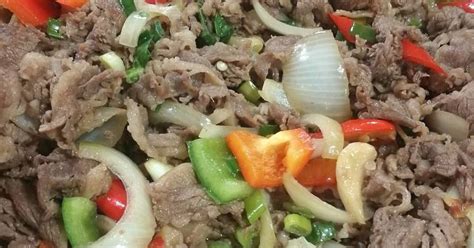 Its salted beef tongue with welsh onion is a very popular dish in the village. 25 resep yakiniku yoshinoya enak dan sederhana - Cookpad