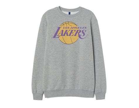 Los Angeles Lakers Sweatshirt Custom Cotton Jumper Top Retro Sweater