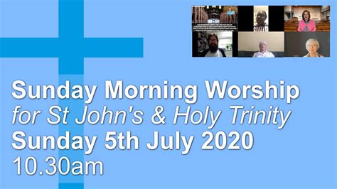 Sunday Worship 5th July 2020 Youtube
