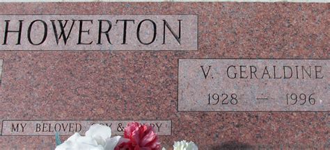 Vera Geraldine Ince Howerton (1928-1996) - Find a Grave Memorial