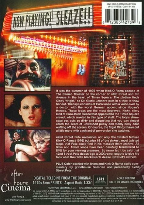 Kink O Rama Remastered Grindhouse Edition 1976 42nd Street Pete Vod