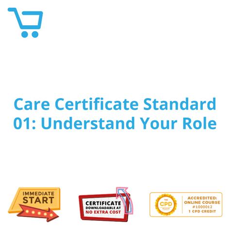 Care Certificate Standard 01 Understand Your Role The Trainingshop