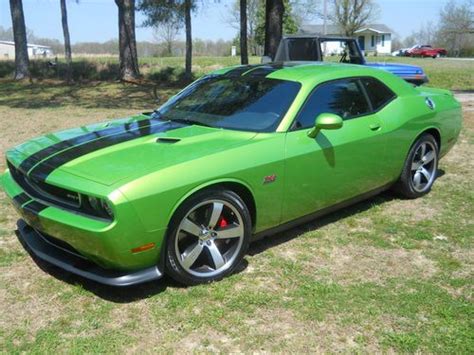 Find Used 2011 Dodge Challenger Srt8 Green With Envy Mint Condition In
