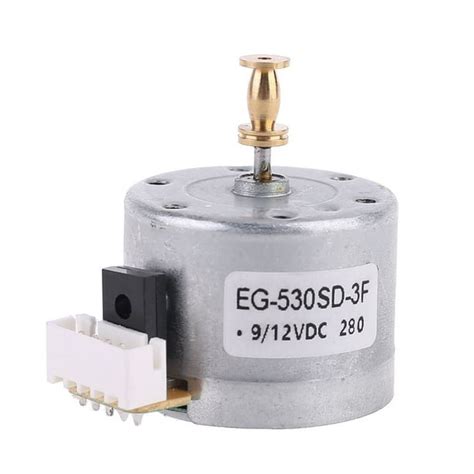 Eg530sd 3f Dc5 12v 3 Speed 334578 Rpm Metal Turntables Motor Copper Sleeve Motor For Turntable