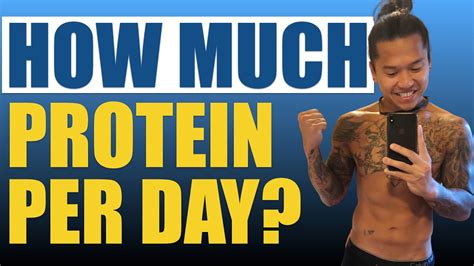 How Much Protein Do You Need A Day No Calculations Required Youtube