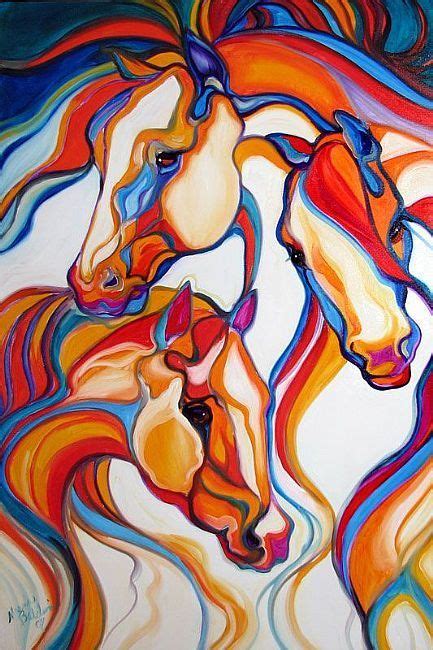 206 Best Images About Colorful Horses On Pinterest
