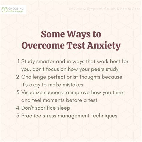 Test Anxiety Symptoms Causes And How To Cope