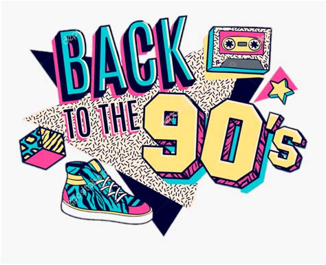 90s 90s Party Logo Free Transparent Clipart Clipartkey