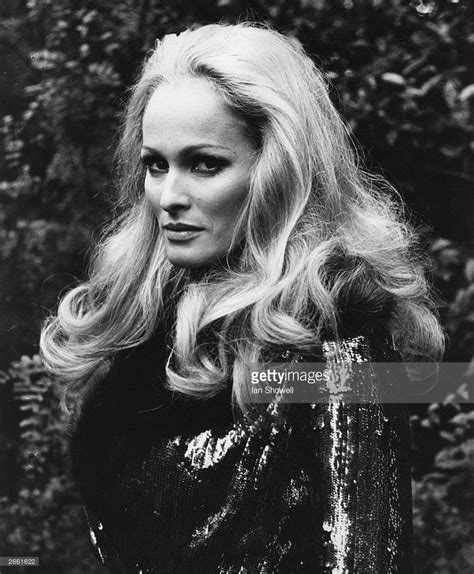 Ursula Andress Photographed In London During The Filming Of Perfect