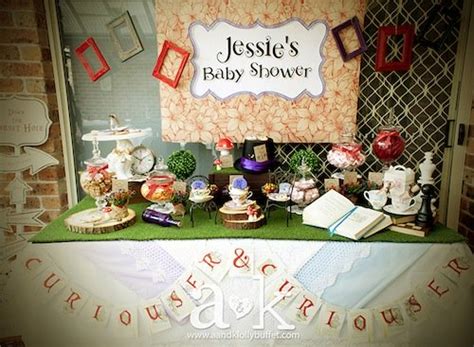 Alice In Wonderland Baby Shower Ideas