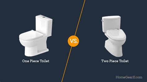 One Piece Vs Two Piece Toilet Whats The Difference Wezaggle