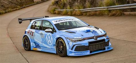 Volkswagen Golf 8 Gti Gtc Race Car Debuts For South Africa