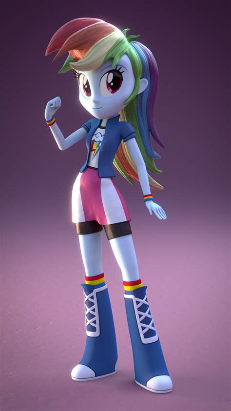 Eqg Rainbow Dash By Creatorofpony On Deviantart