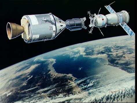 Apollo Soyuz Test Project Russians Americans Meet In Space Space