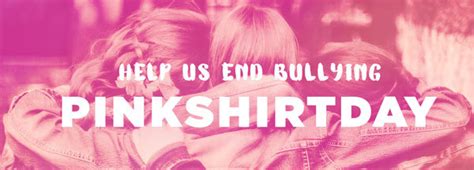 Think Pink Stand Up For Anti Bullying On Pink Shirt Day Feb 26 2020