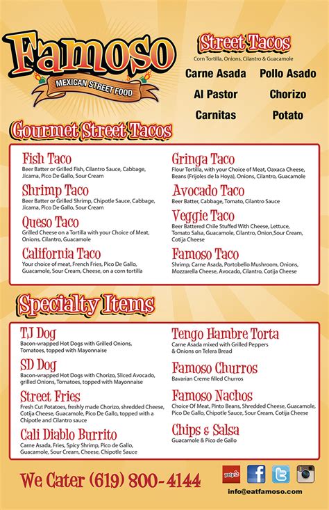 Sat, aug 7, 11:00 am. Famoso: Catering San Diego - Food Truck Connector