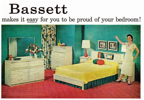 Remarkably Retro - Bassett bedroom furniture, 1956 | Retro home decor ...