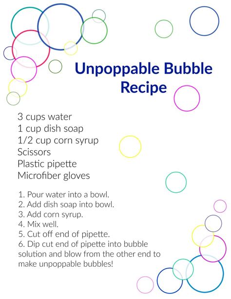 Bubble Recipe With Corn Syrup Caudill Lietund