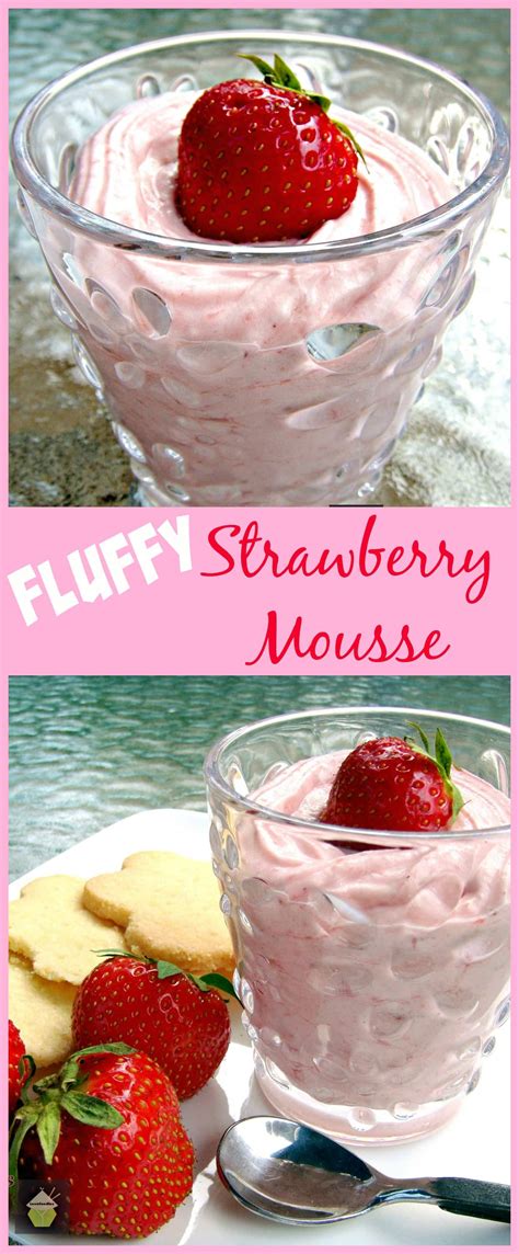 Fluffy Strawberry Mousse Creamy Fluffy And Great Tasting Easy Recipe