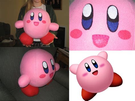 Big Kirby Plushie By Kittykatgamergirl On Deviantart Plushies Kirby Big