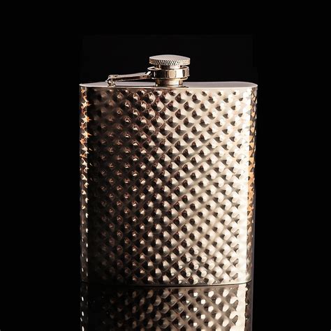 Mealivos Gold Oz Stainless Steel Hip Flask Alcohol Liquor Whiskey
