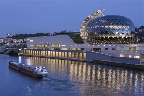 Gallery Of Photographed Shigeru Ban And Jean De Gastines Solar Powered Seine Musicale 19