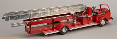 Doepke Model Toys American Lafrance Ladder Fire Truck