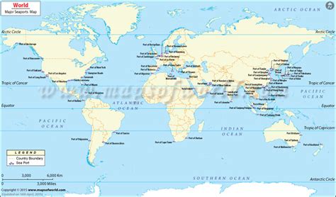Maybe you would like to learn more about one of these? World Seaports Map