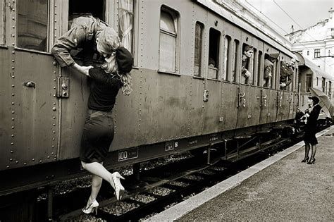 Hd Wallpaper Photography Monochrome Women Couple Love Soldier Train Wallpaper Flare