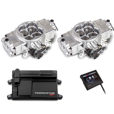 The mixture is then pulled into the engine by intake manifold vacuum. Holley Twin Terminator EFI System | Ships Free at ...