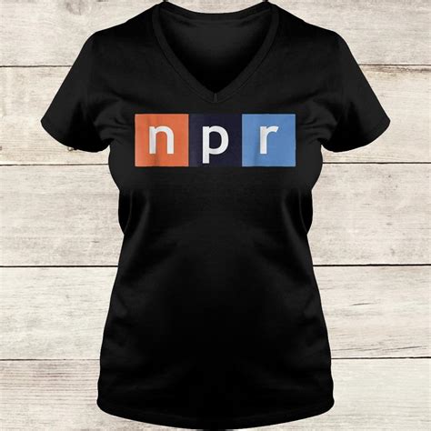 National Public Radio Npr Logo Shirt Tee For Me