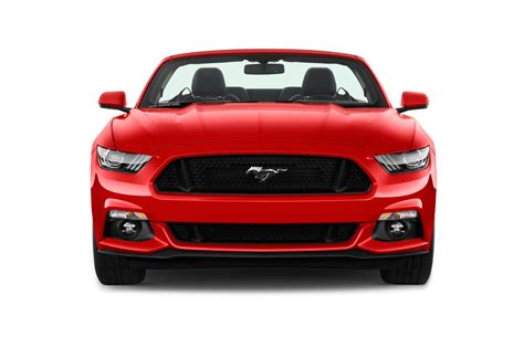 Ford Mustang Convertible Car Frontière Vue Transparente Png Png Mart