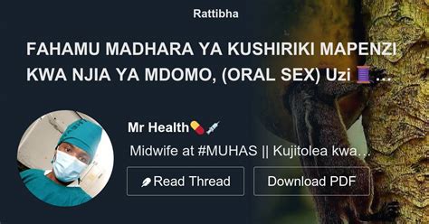 Fahamu Madhara Ya Kushiriki Mapenzi Kwa Njia Ya Mdomo Oral Sex Uzi 🧵 Mapenzi Kwa Njia Ya