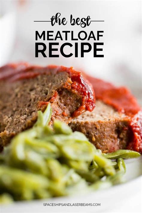 This easy meatloaf recipe is our family's favorite dinner meal because it is packed with delicious flavors. The Best Meatloaf Recipe - Spaceships and Laser Beams