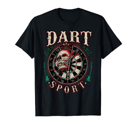 Dart T Shirt für Dart Spieler Dart Sport Team Shirt Dart t shirt
