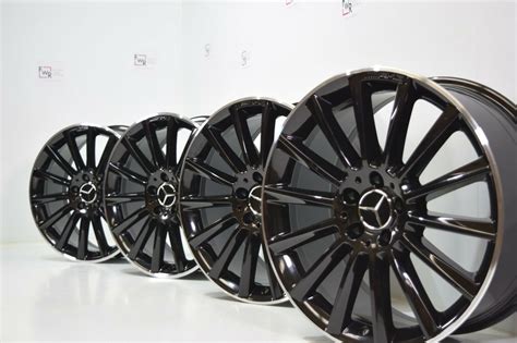 Our service also includes fast and accurate free shipping to your door. 19" Mercedes C300 C400 C350 AMG Black Factory OEM Wheels ...