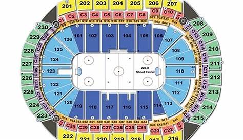 xcel energy seating chart