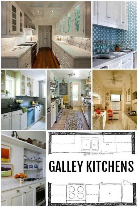 When you're outfitting a small space, it's not nearly as expensive as a. KITCHEN DESIGN: Galley Kitchen Layouts via Remodelaholic ...